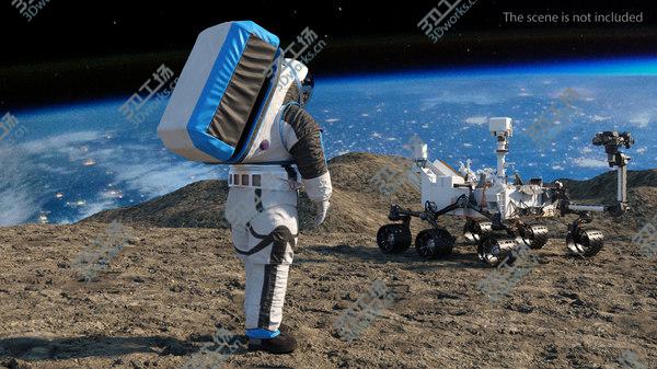 images/goods_img/20210312/Astronaut Wearing xEMU Greetings Pose 3D model/5.jpg